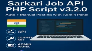 Sarkari Job API PHP Script